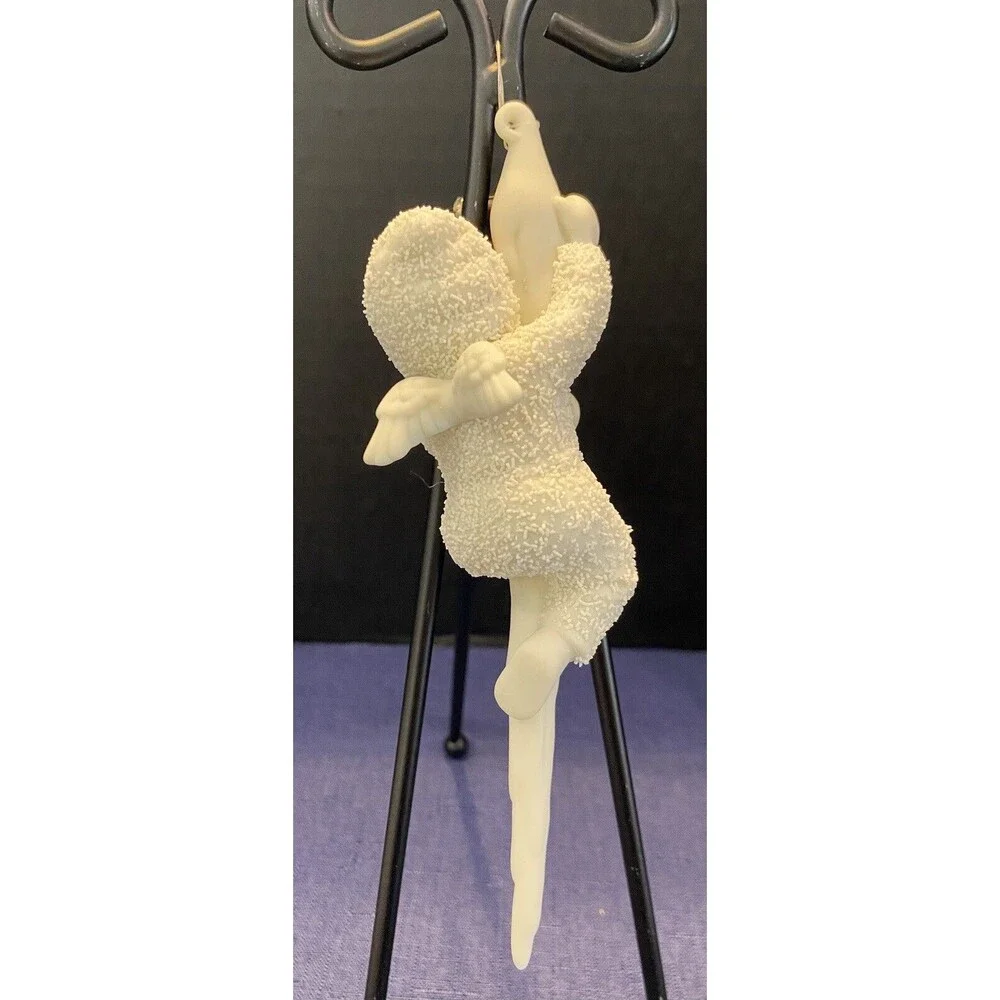 Department 56 Christmas Ornament Snowbabies Angel Icicle Wee, this Is Fun